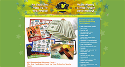 Desktop Screenshot of mvpfundraisingcards.com